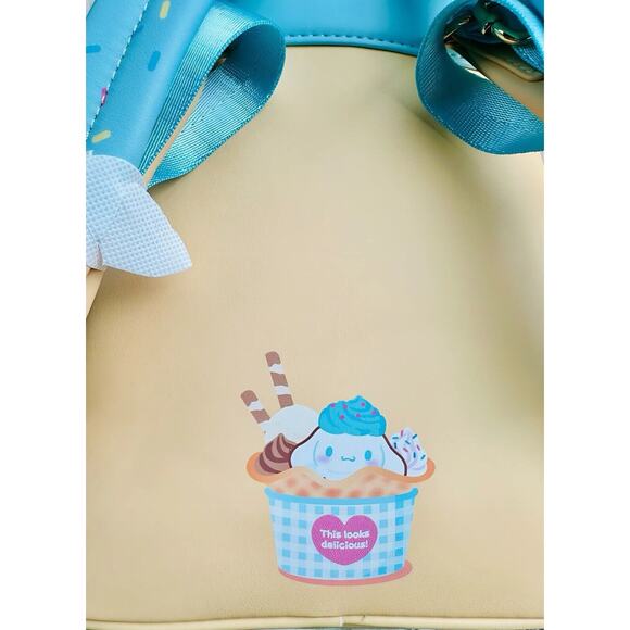 *NEW & RARE* Loungefly SDCC 2024 Sanrio Cinnamoroll Ice Cream Scented Backpack - Picture 7 of 10